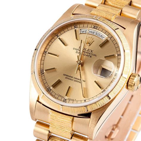 used gold rolex presidential|pre owned rolex president watches.